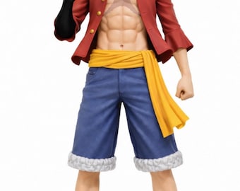 Luffy from One Piece life size STL file