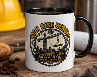 Kranförarmugg, tornkrankaffekopp för byggnadsarbetare