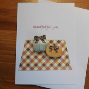 Thanksgiving card, Thankful card, Thanksgiving Handmade Greeting Card, Thank you card, Thanksgiving, Thankful, Giving Thanks card