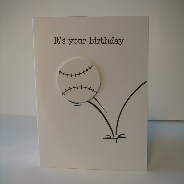 Baseball Birthday Card, softball birthday card, baseball, softball, baseball birthday, softball birthday