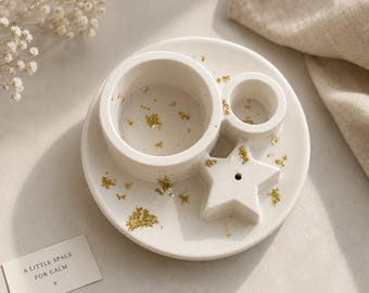 Candle Holder Tray | Incense Holder | Potpourri Decor
