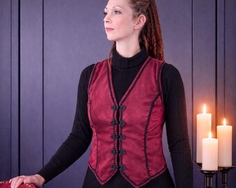 Velaria Velvet Boho Vest – Handmade One of a Kind, Embroidered Vest, Slow Fashion, Festival Outfit, Statement Piece - ready to ship
