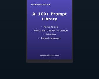 100 AI Prompts for Solopreneurs