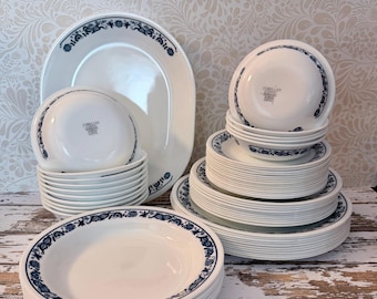 Set of French Saint Amand Lou Basquez Tableware - Vintage French