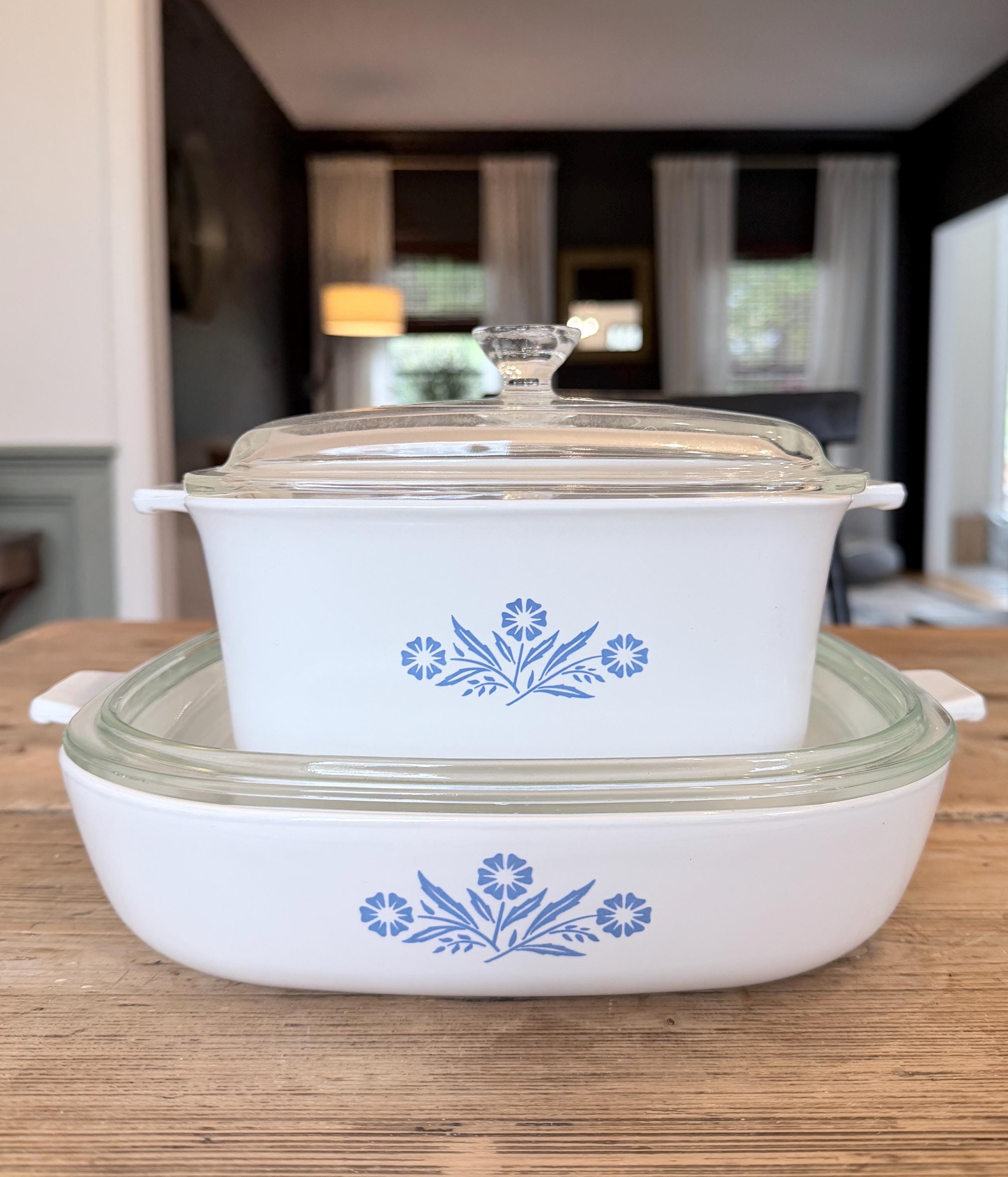 Corningware Blue Cornflower Set - Etsy