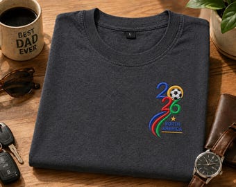 2026 North America Soccer T-Shirt | Football Fan Shirt | Sports Graphic Tee | Soccer Lover Gift | Unisex Graphic Tee