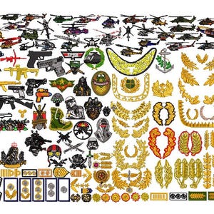 Weapon Skins and Military Grade Skins Pack