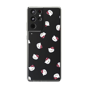Hello Kitty Pattern Clear Case | Phone Case, Transparent Cover image 7