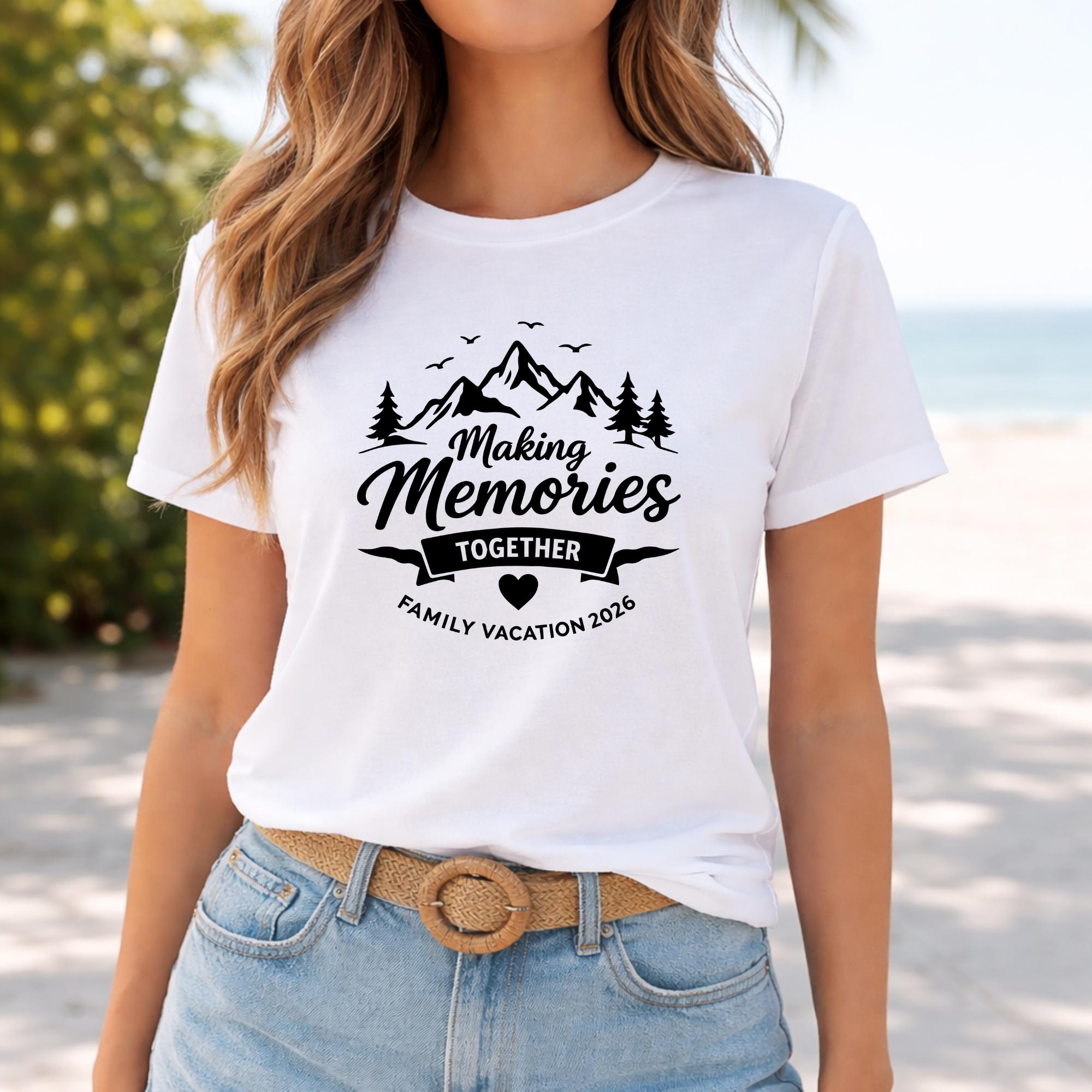 Family Vacation 2026 SVG Bundle | 25 Matching Trip Shirt Designs ...