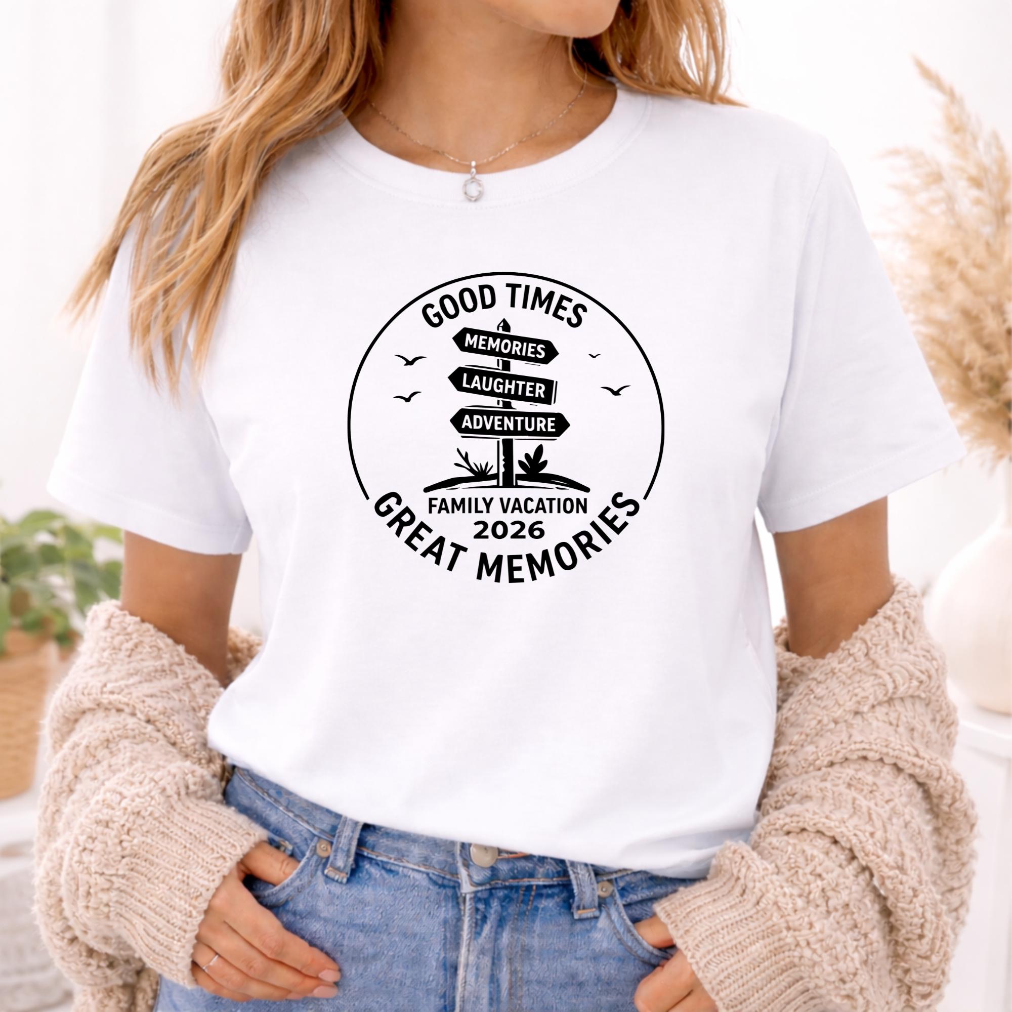 Family Vacation 2026 SVG Bundle | 25 Matching Trip Shirt Designs ...