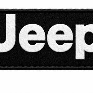 Jeep Off Road Embroidered Patch: Iron On Sew On 4x4 Badge