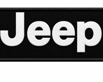 Jeep Off Road Embroidered Patch: Iron On Sew On 4x4 Badge