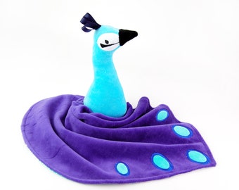 peacock nursery theme