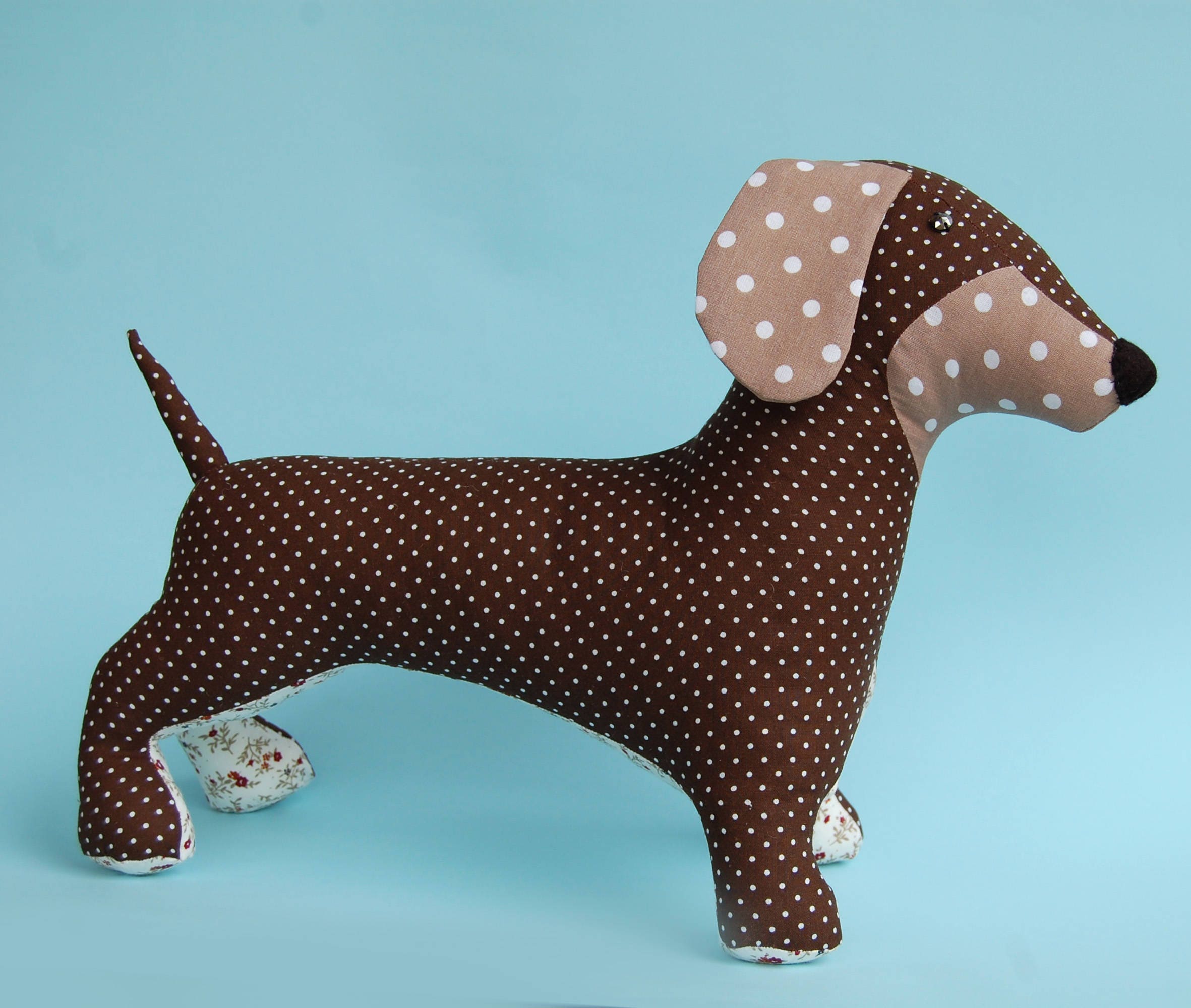 plush dachshund dog