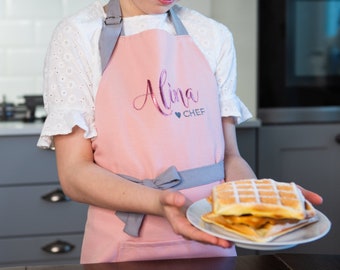 Personalized Tween Girl Gift Cooking Baking Apron