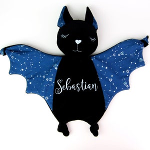 Plush Bat Baby Personalized Gift First Halloween Baby Shower