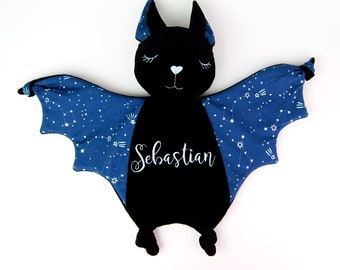 Plush Bat Baby Personalized Gift First Halloween Baby Shower