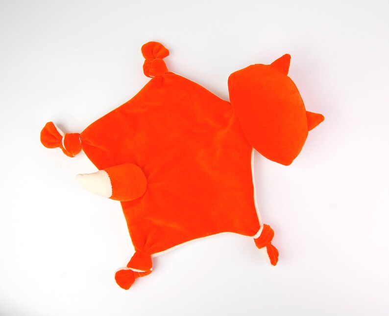 Snuggler Baby Toy Fox Blanket Personalized Gift Woodland Baby Etsy