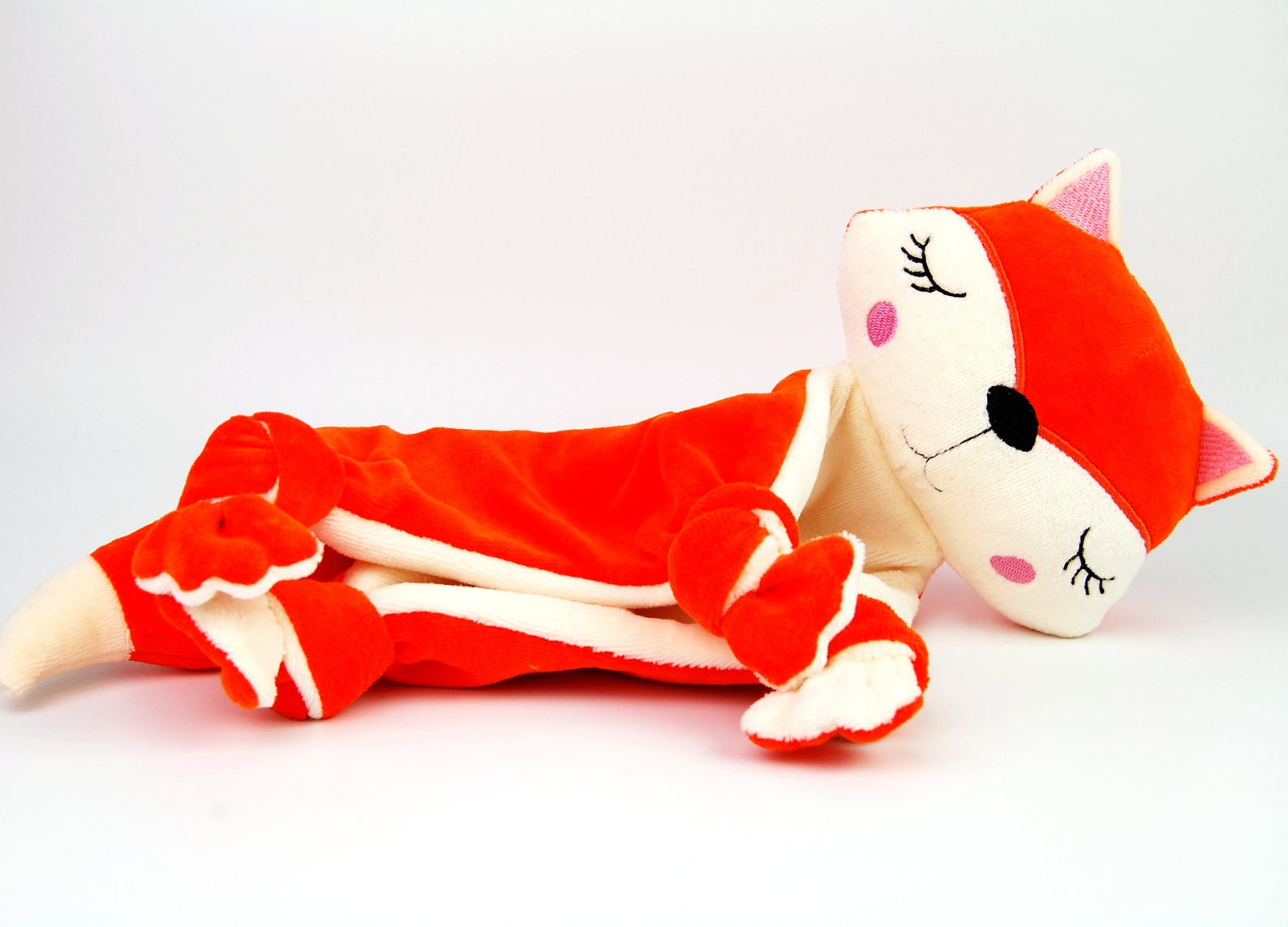 Snuggler Baby Toy Fox Blanket Personalized Gift Woodland Baby Etsy