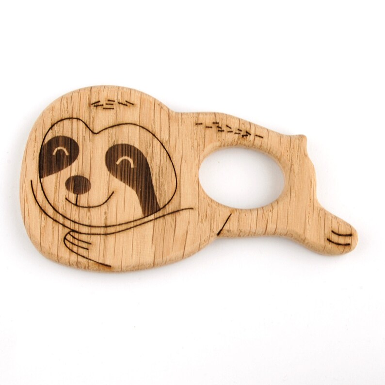 sloth teething toy