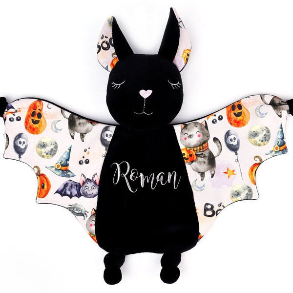 Halloween Baby Shower Bat Plush Stuff Personalized Decorations Photo Prop