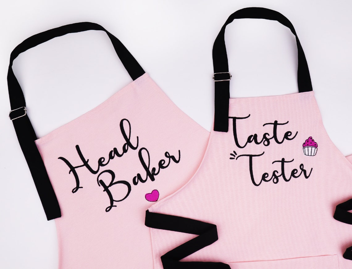 Apron Set Mother Daughter Mommy Me Personalized Aprons Mom and Etsy