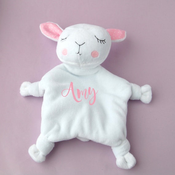 personalized baby lovey