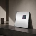 Matte Silver Square Picture Frame with Mat, Modern Metal Gallery Wall Frame product logo