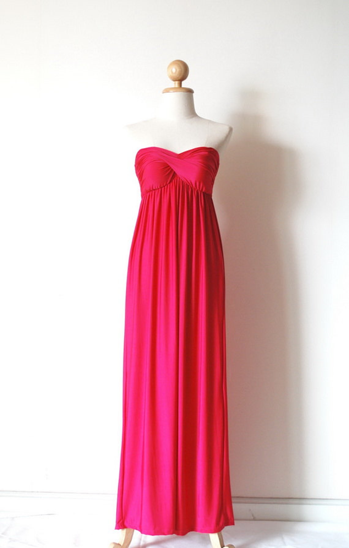 Bridesmaid Dresses Hot Pink Bridesmaid Prom Dress Bridesmaid Etsy