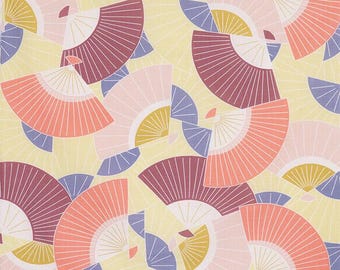 Furoshiki (medium 70 cm) – waaier, Hime Musubi van Adeline Klam, Japans biologisch katoen