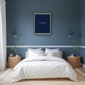 Your Only Limit is You druckbare Kunst | Motivierendes Zitat Druck