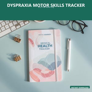 Dyspraxie Motorik Tracker | DCD Feinmotorik Log | Sofortdownload