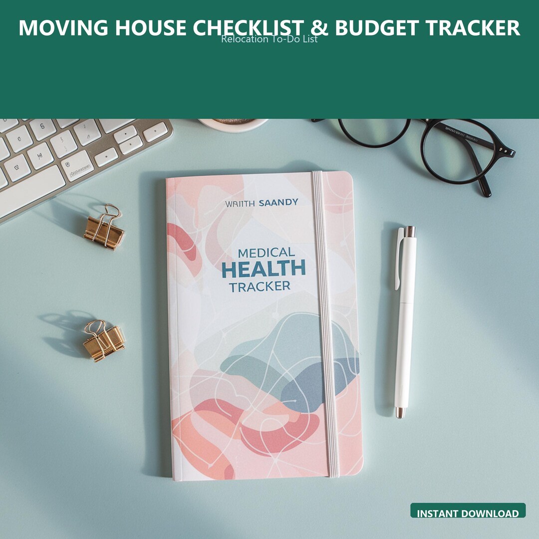 Moving House Checklist & Budget Tracker | Relocation To-do List ...