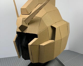 DIY Cardboard Robot Helmet Template, DIY Craft Pattern, DIY Robot, Craft for kids, Robot Craft (Pdf print download)