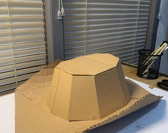 DIY Top Hat Template – Cardboard Pattern for Costume & Cosplay (Pdf print download)