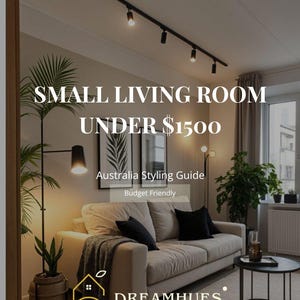 Guida all'arredamento di piccoli soggiorni / Piano di stile economico (Download digitale)