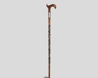 Handmade Devrek Walking Cane Orthopedic Wooden Walking Stick