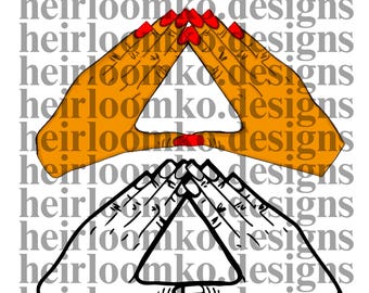Símbolo de DST en formato PNG / SVG para corte láser / Archivo Cricut (descarga digital)