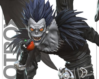Handmålad Ryuk-staty - Death Note - Fullstorlek