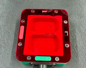 Rood transparant acryldeksel