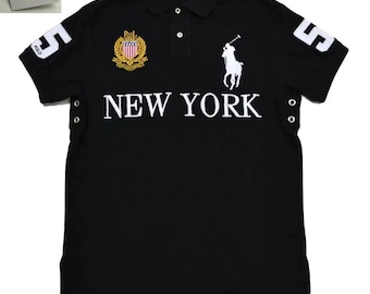 Polo Ralph Lauren ビックポニー NEW YORK M黒 POLO RALPH LAUREN（ポロ・ラルフローレン） 【並行輸入品】 ポロ