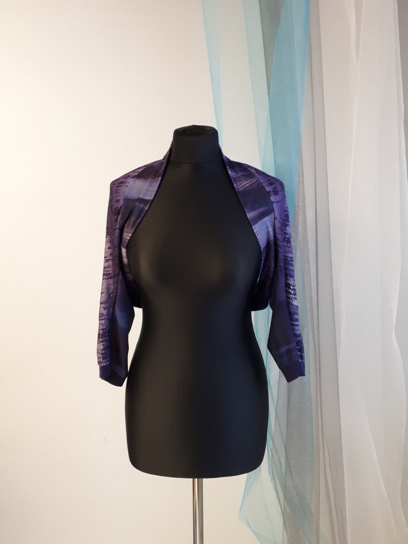 2-in-1 Chiffon-Tunika mit Jersey-Top Flamingo