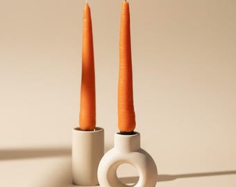 リアルなニンジンキャンドル、手作り野菜キッチンデコレーション、素朴なホームアクセント