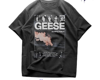 Geese Getting Killed Album T-Shirt: Indie Rock Band Graphic Top