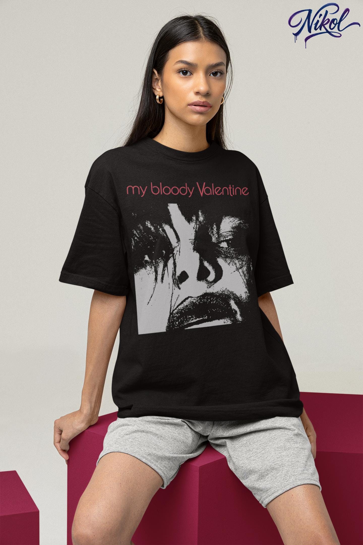 My Bloody Valentine Loveless Album T-shirt: Shoegaze Band Merch