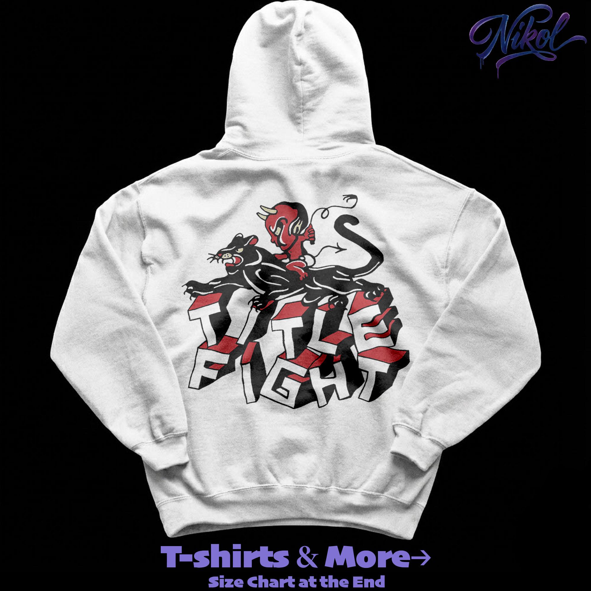 ミュージシャン TITLE FIGHT wing foot Hoodie ミュージシャン TITLE FIGHT wing foot Hoodie Title Fight