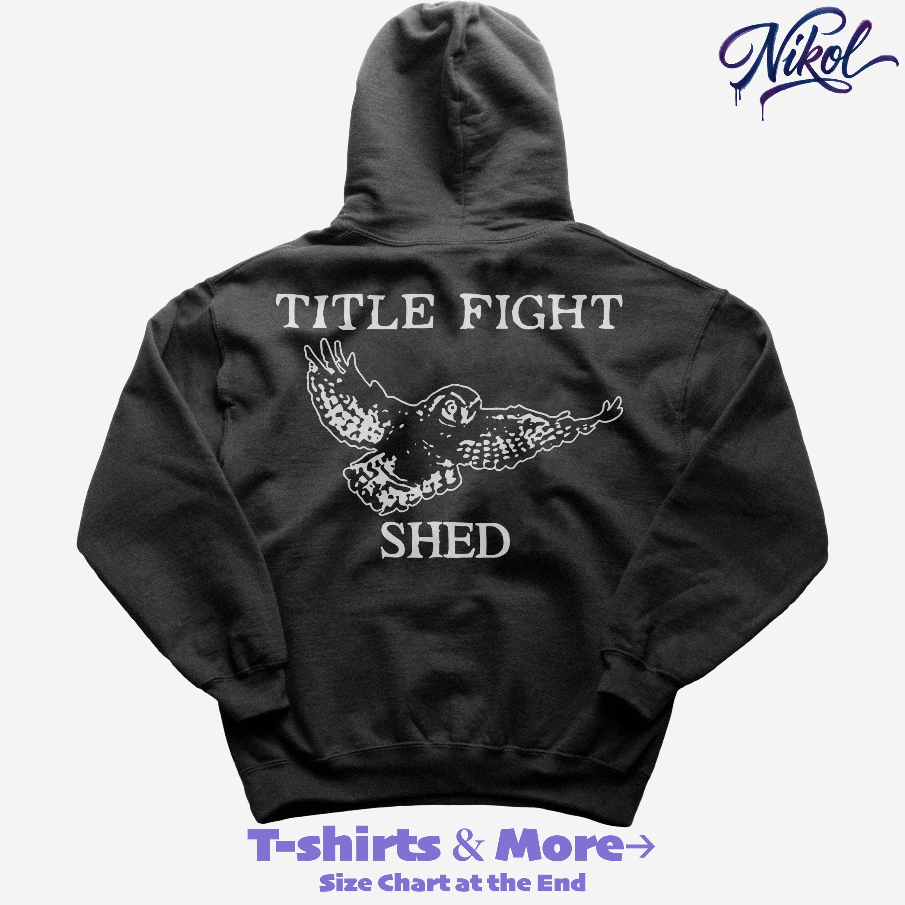 Title Fight Hoodie - Etsy