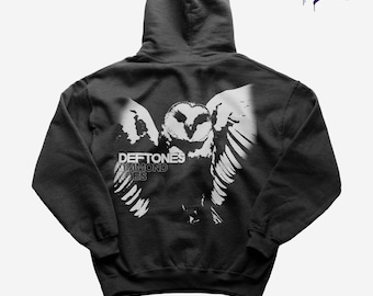 Sudadera con capucha Diamond Eyes Owl de Deftones – Ropa de rock alternativo y nu metal