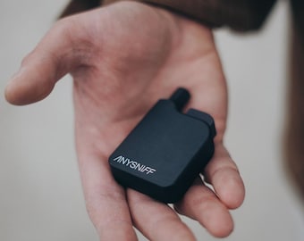 Aluminum Snuff Box with Built-in Dosing Mechanism | Portable One-Handed Pocket Dispenser | Anodized Metal EDC Accessory Gift