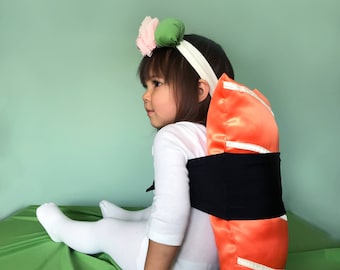 Salmon Sushi Costume for Baby, Infant, Newborn, Toddler, Kid, Child, Girl, Boy